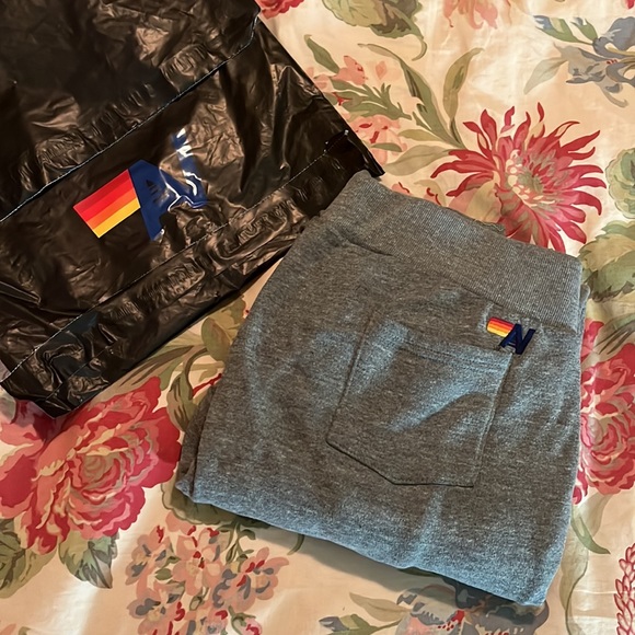 AVIATOR NATION Size XXLarge 2X Tall 36" Inseam Shin/Kneepad Sweatpants$198 RARE - Picture 4 of 17